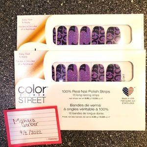 NWT Color Street Cats All Folks Nails